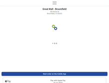 Tablet Screenshot of broomfieldgreatwall.com